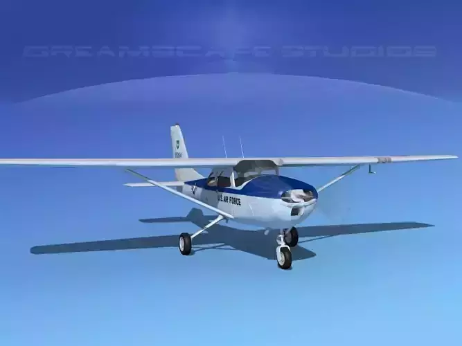 Cessna T-41 Mescalero USAF 2 3D model