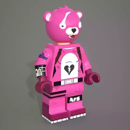 3D Cuddle-leader Lego Character