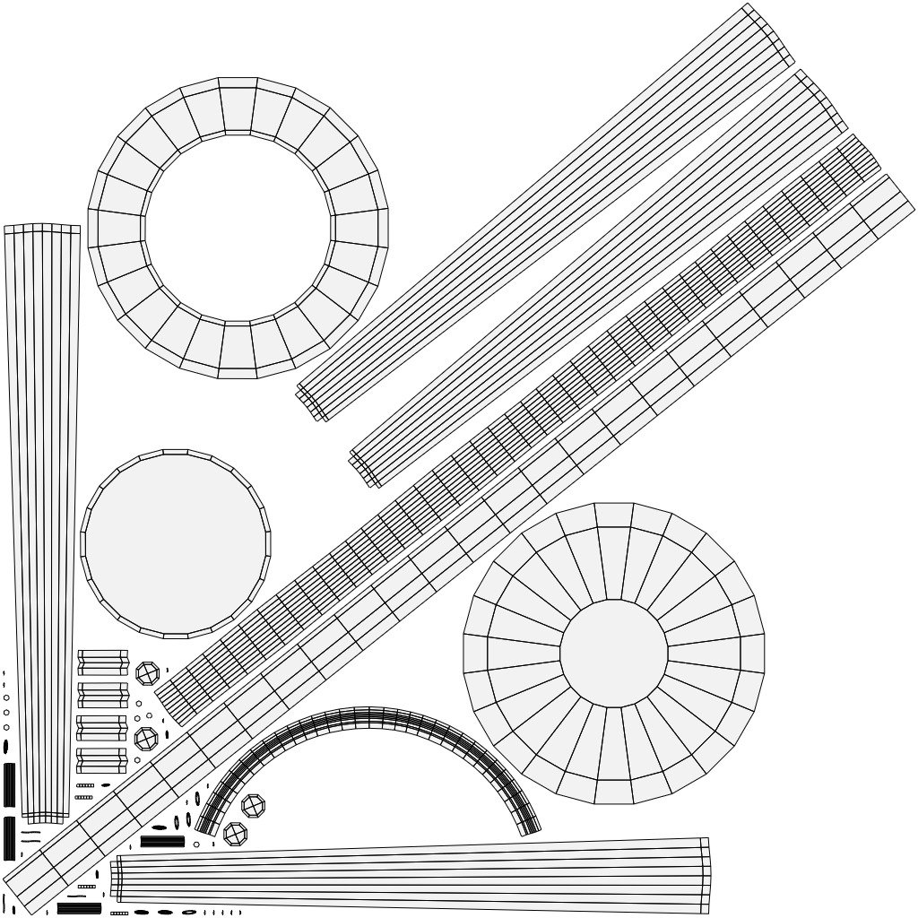 BAR STOOLS LOW-POLY PBR 3D MODEL Low-poly 3D model_26