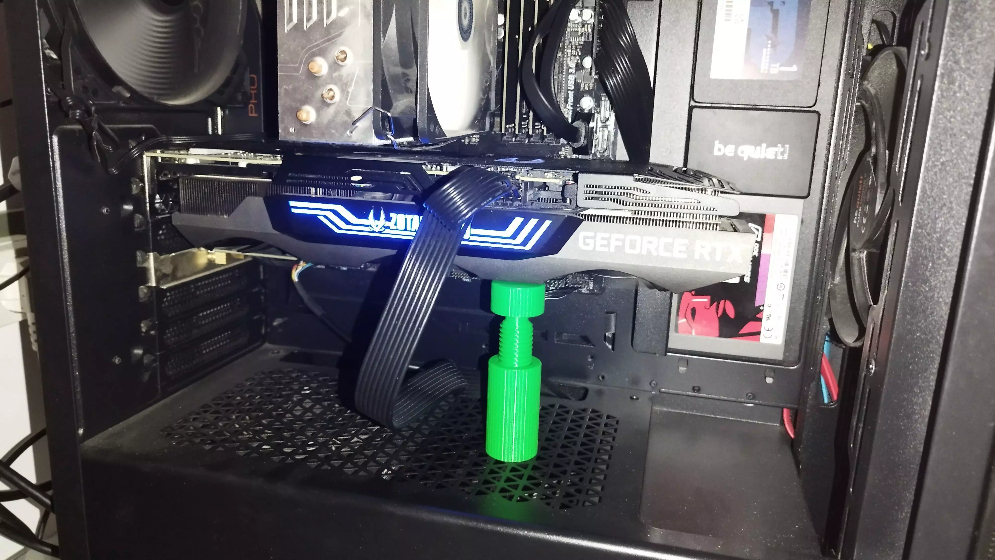 Adjustable GPU Support 3D print model_0