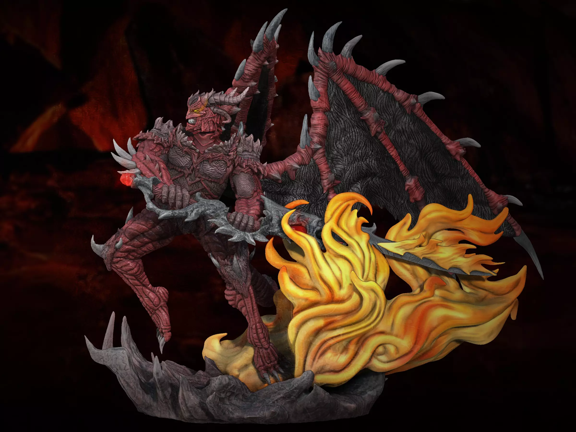 Disciples 2 Duke of the Legion of the Damned 3D print model_0