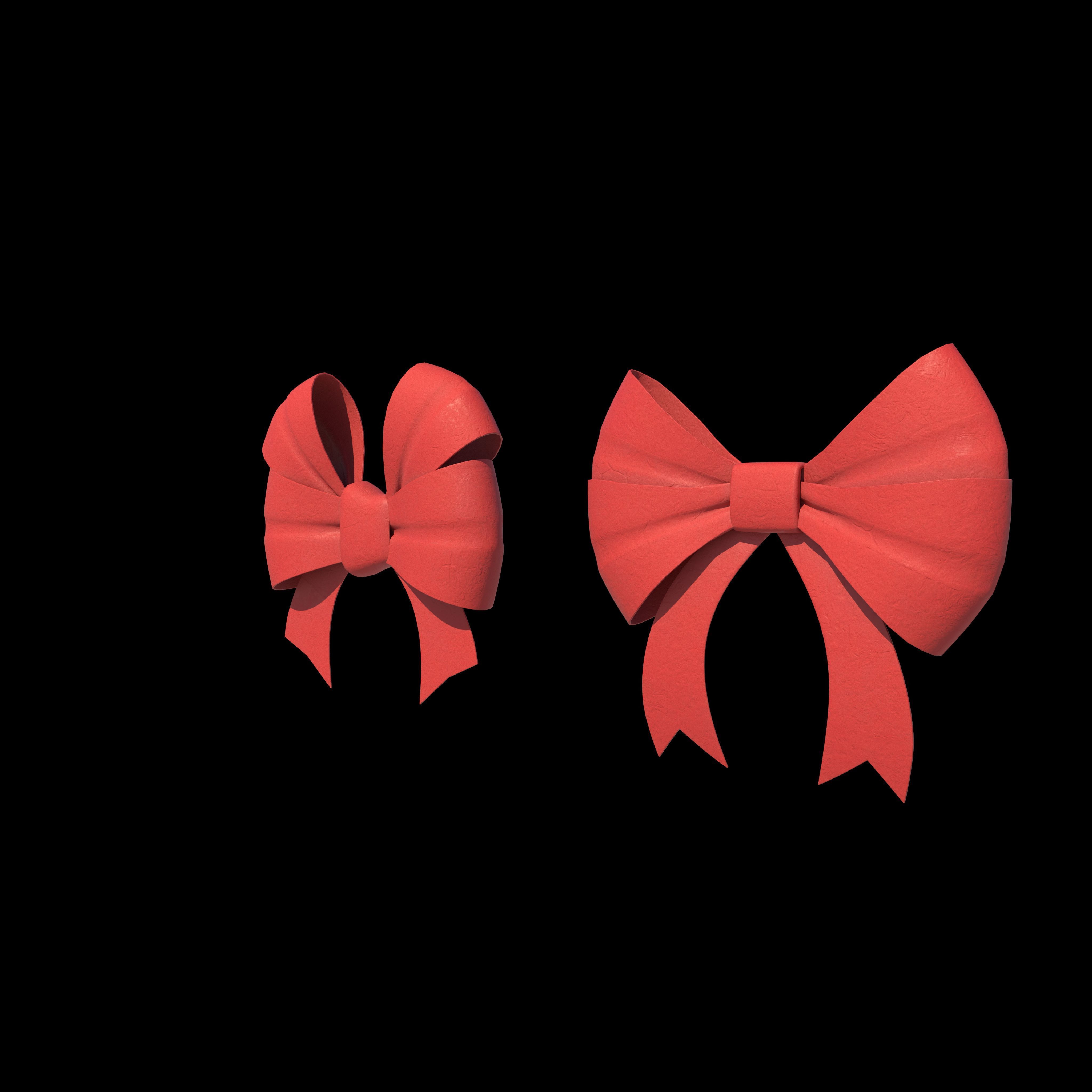 Ribbon 3D model 3D model_7