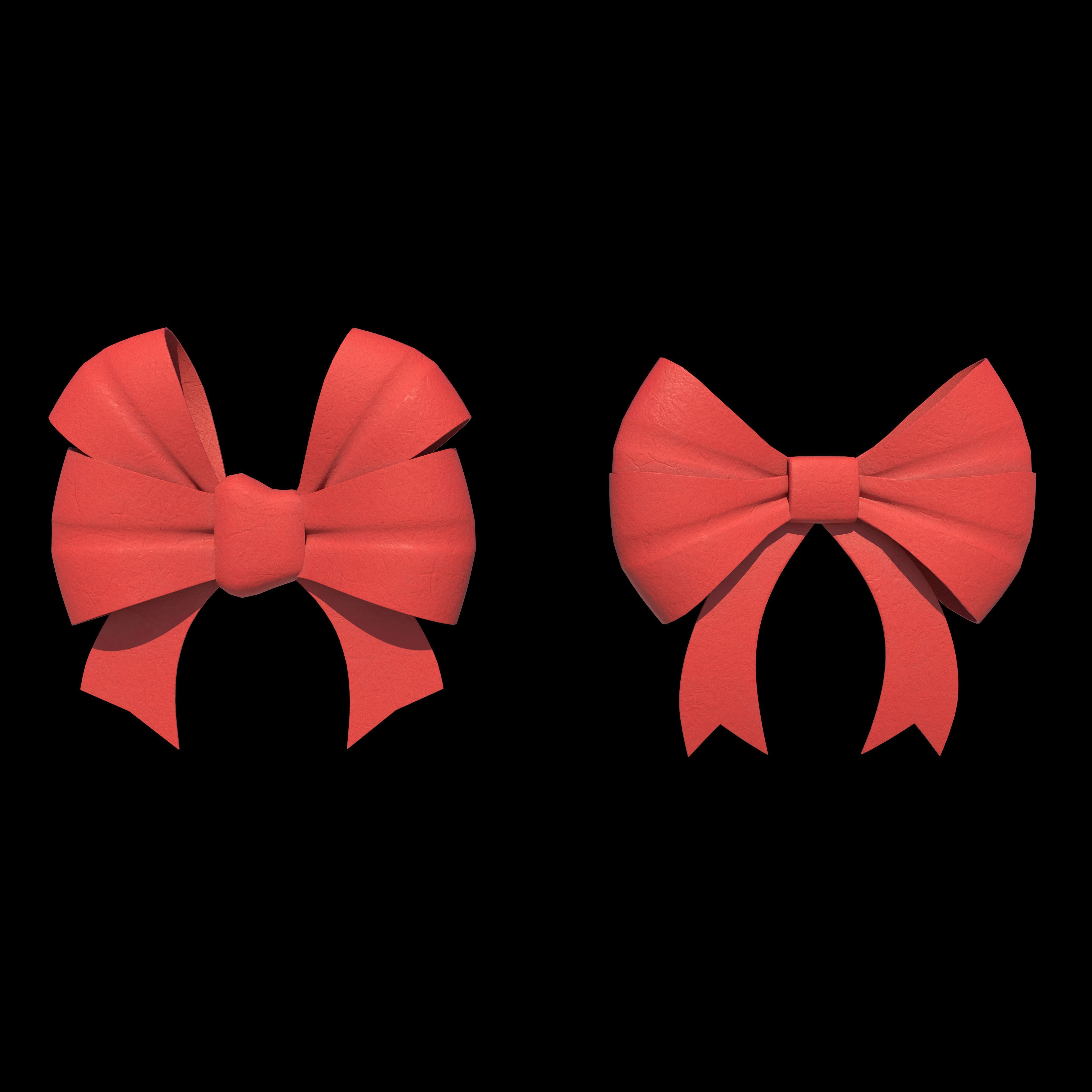 Ribbon 3D model 3D model_6