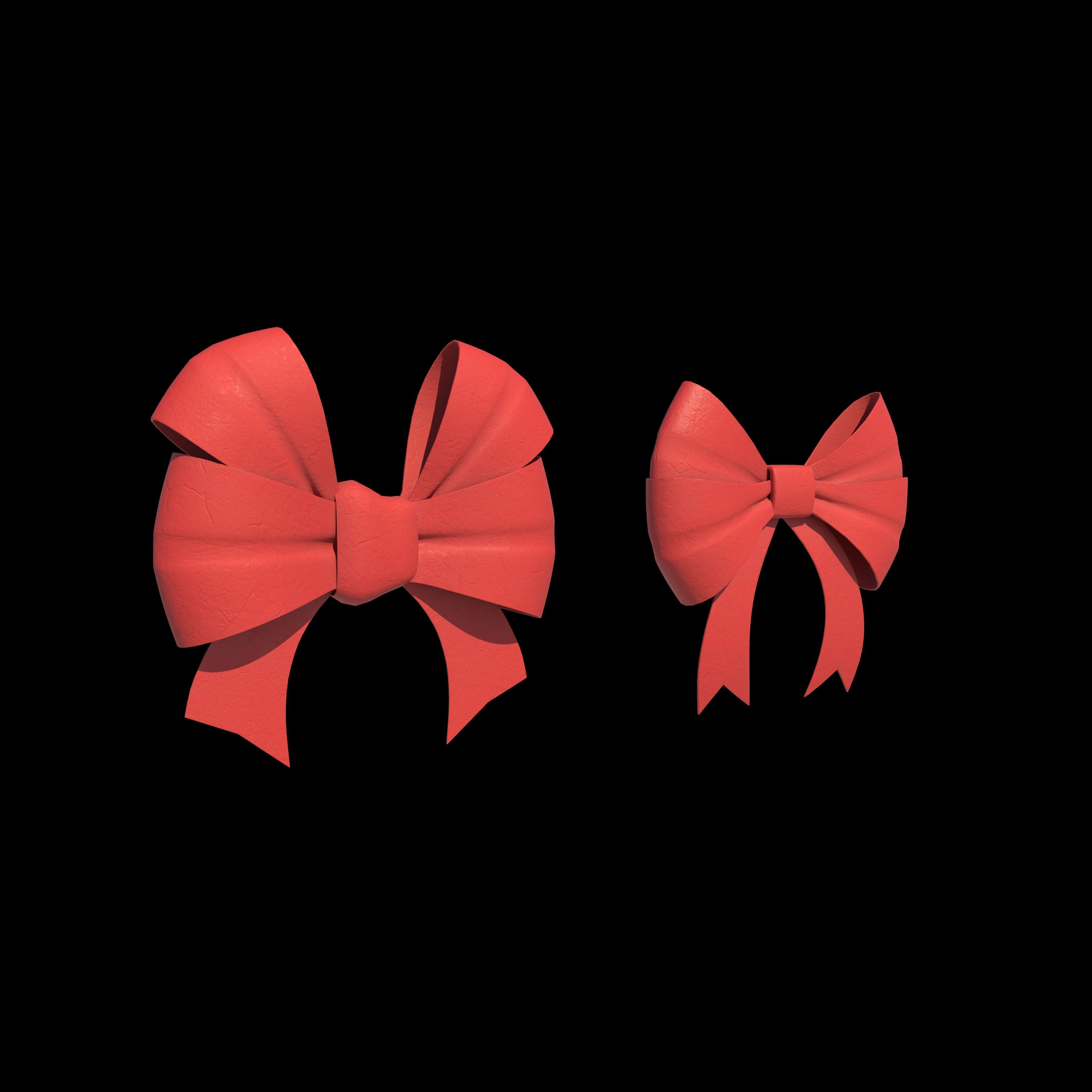 Ribbon 3D model 3D model_5