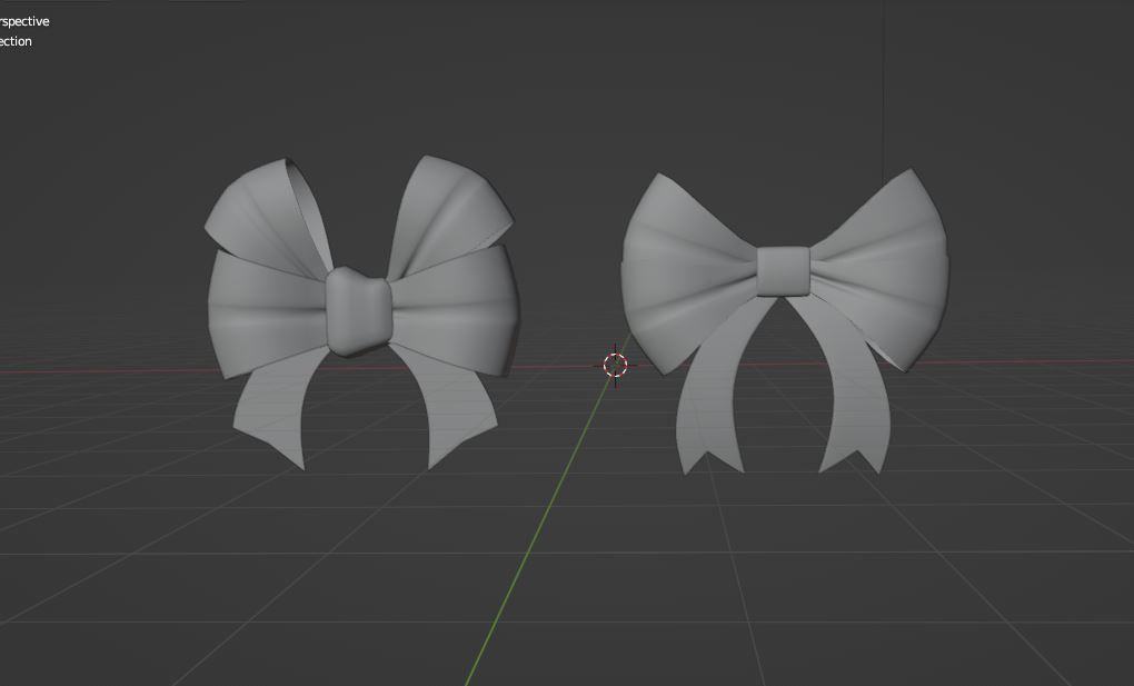 Ribbon 3D model 3D model_9