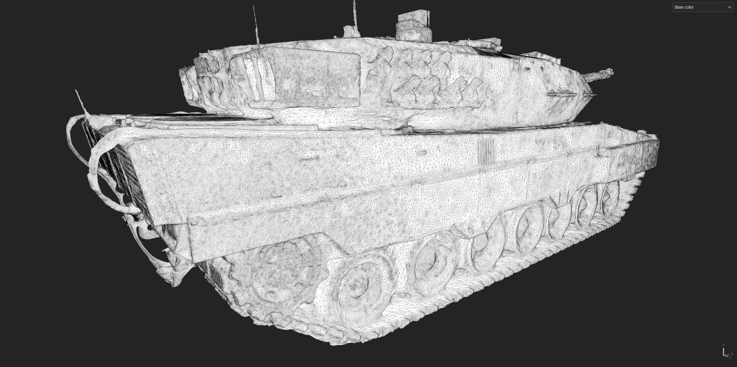 Leopard 2A5 HQ 3D scan 3D model_12
