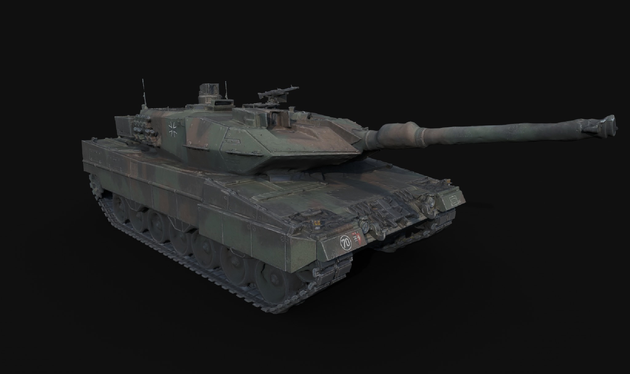 Leopard 2A5 HQ 3D scan 3D model_1