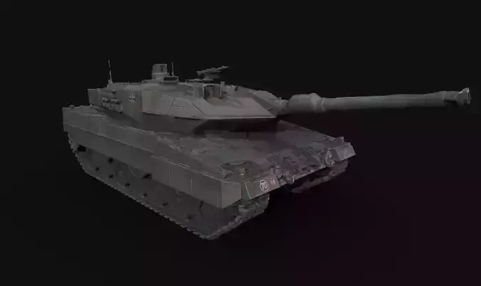 Leopard 2A5 HQ 3D scan