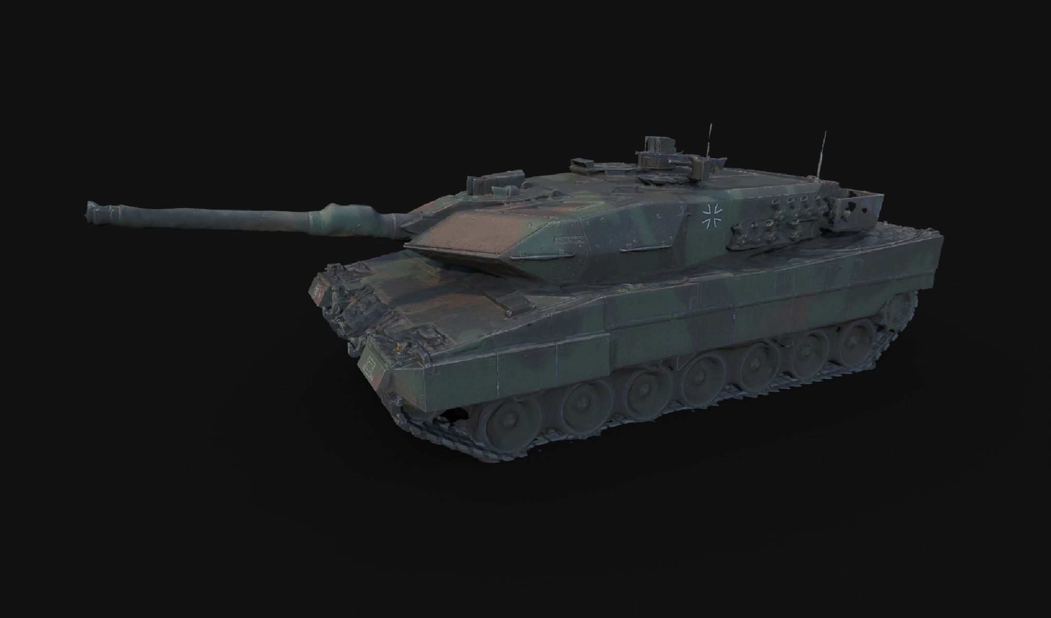 Leopard 2A5 HQ 3D scan 3D model_3