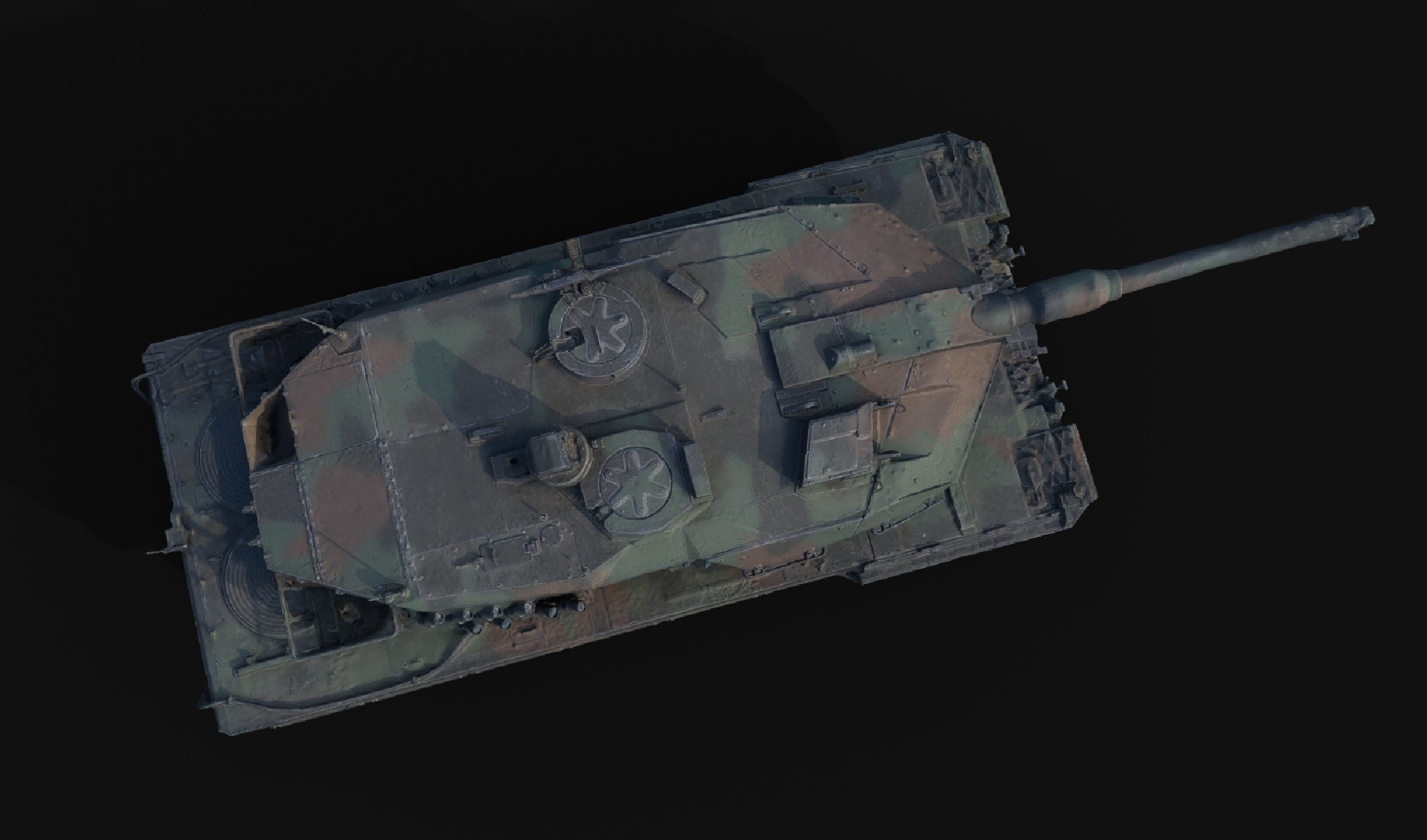 Leopard 2A5 HQ 3D scan 3D model_10