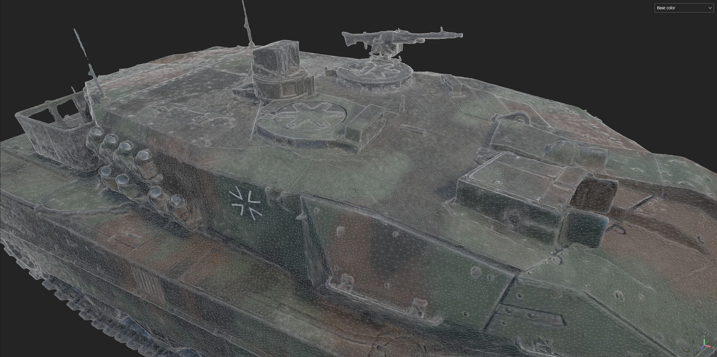 Leopard 2A5 HQ 3D scan 3D model_15