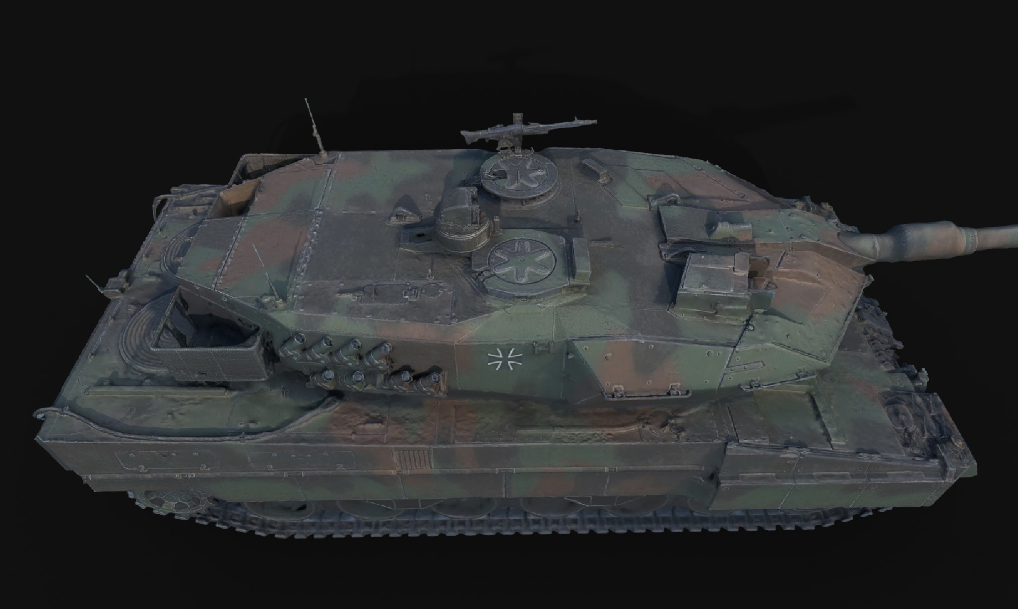 Leopard 2A5 HQ 3D scan 3D model_6