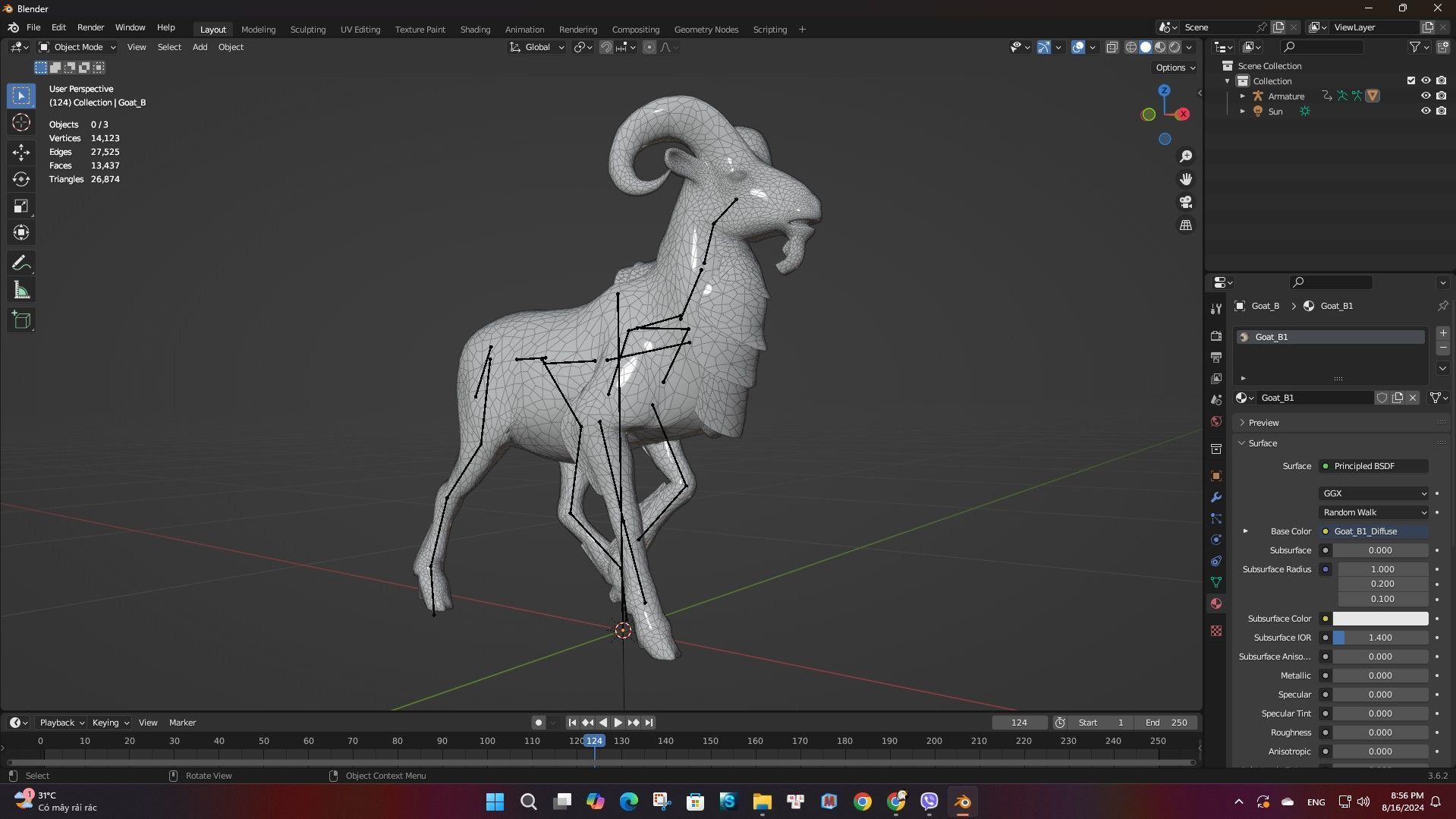 Goat-B1 3D model_18