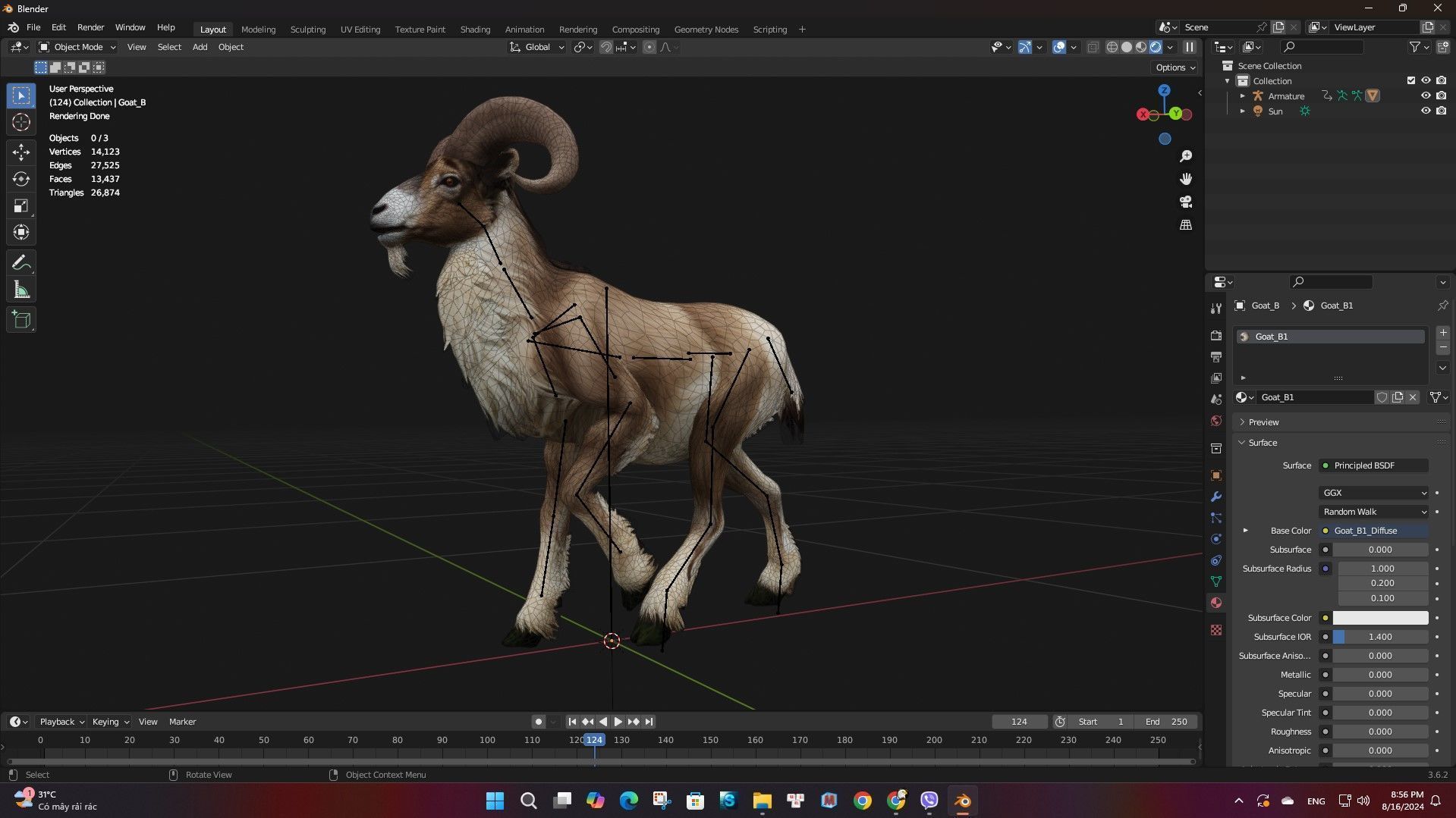 Goat-B1 3D model_17
