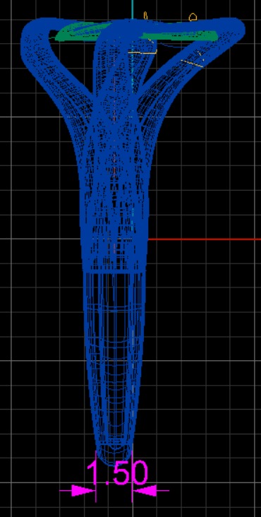 Leaf Ring 2 3D print model_16