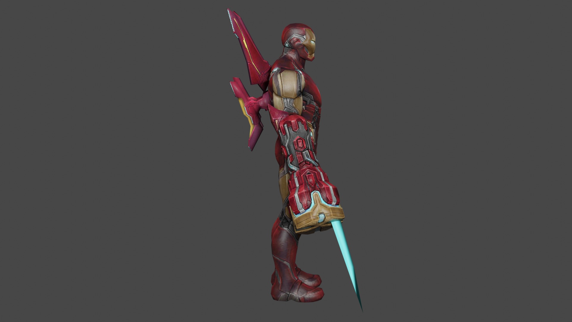 Ironman 3D Model 3D model_3