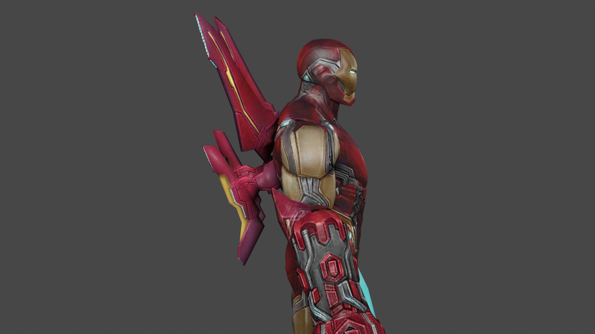 Ironman 3D Model 3D model_2