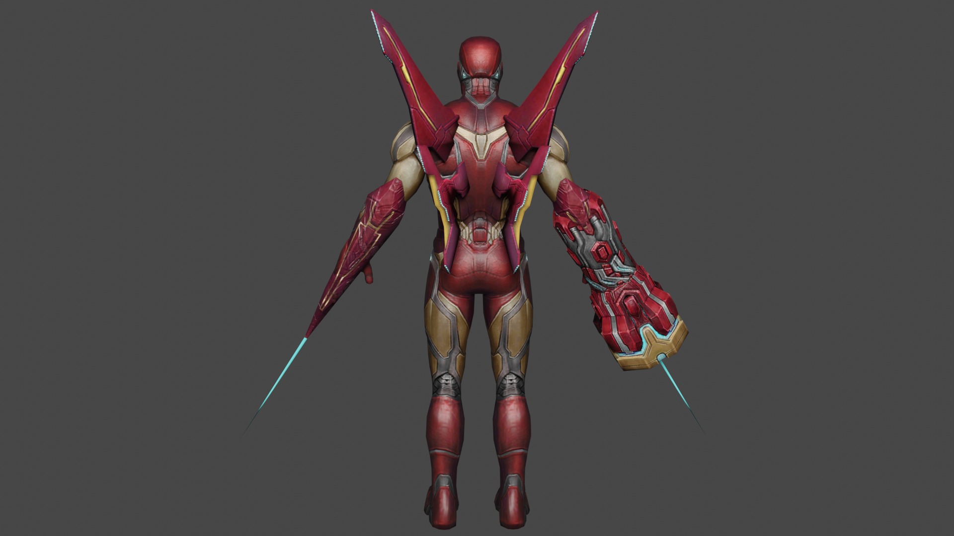 Ironman 3D Model 3D model_4