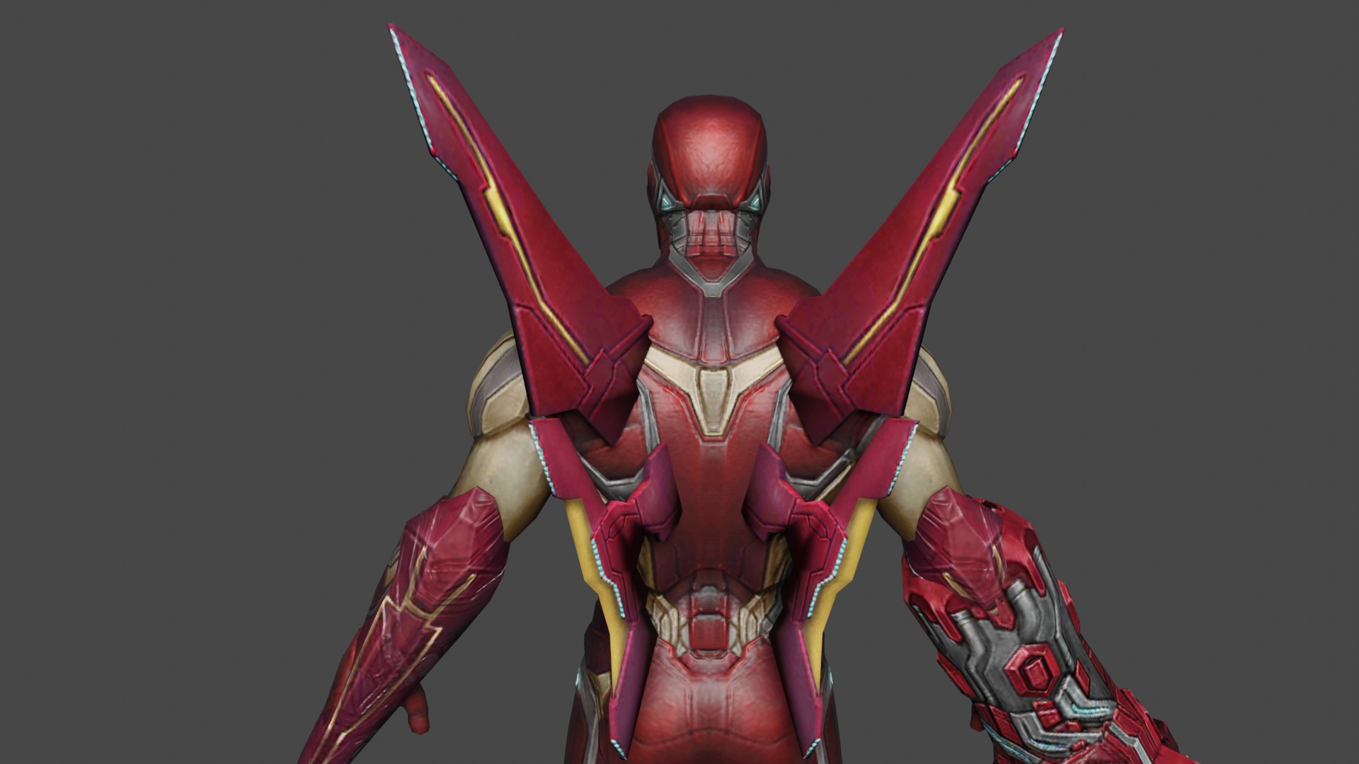 Ironman 3D Model 3D model_5