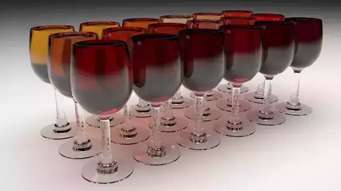 Glass of Wines Set