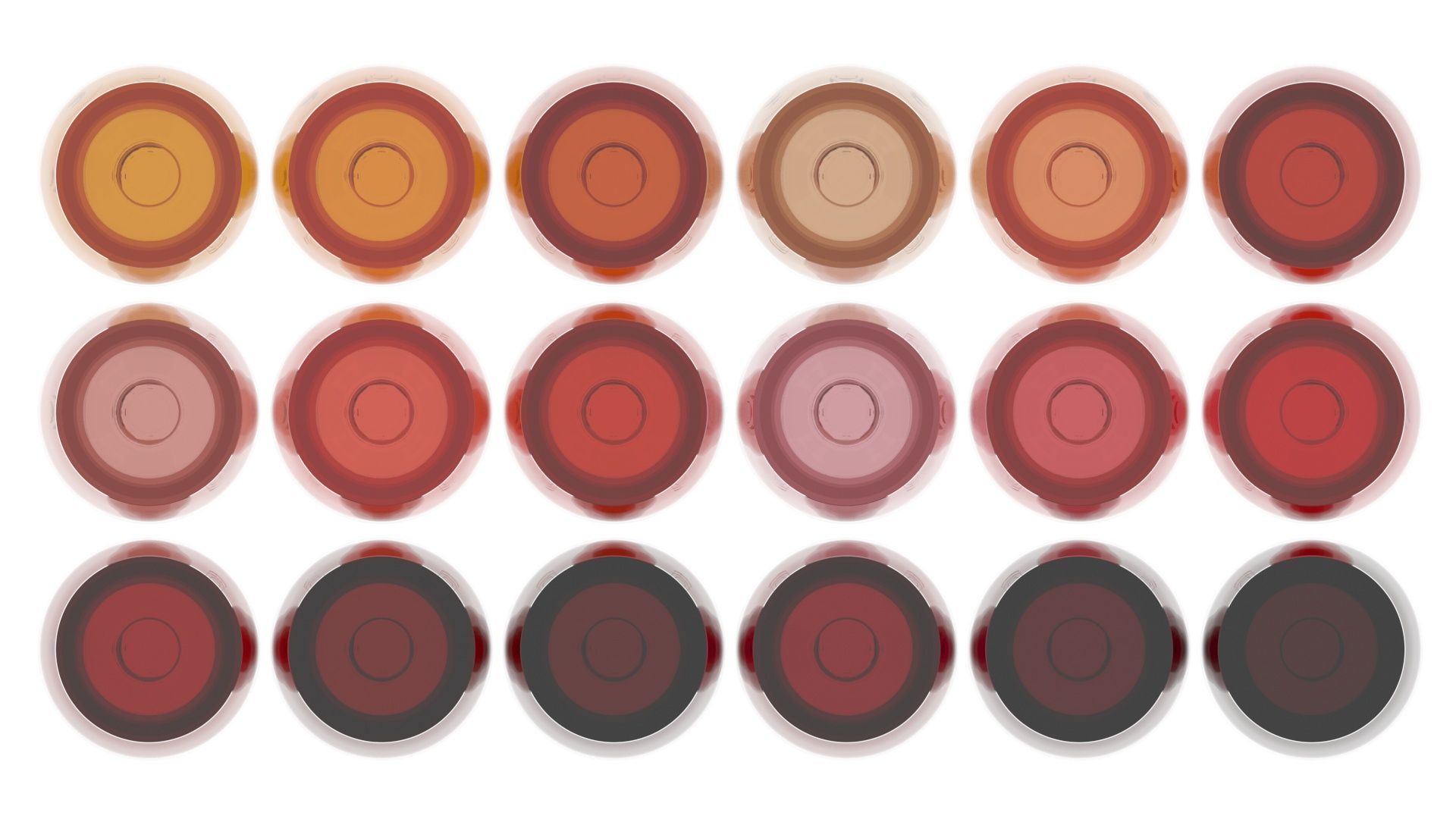 Glass of Wines Set 3D model_17