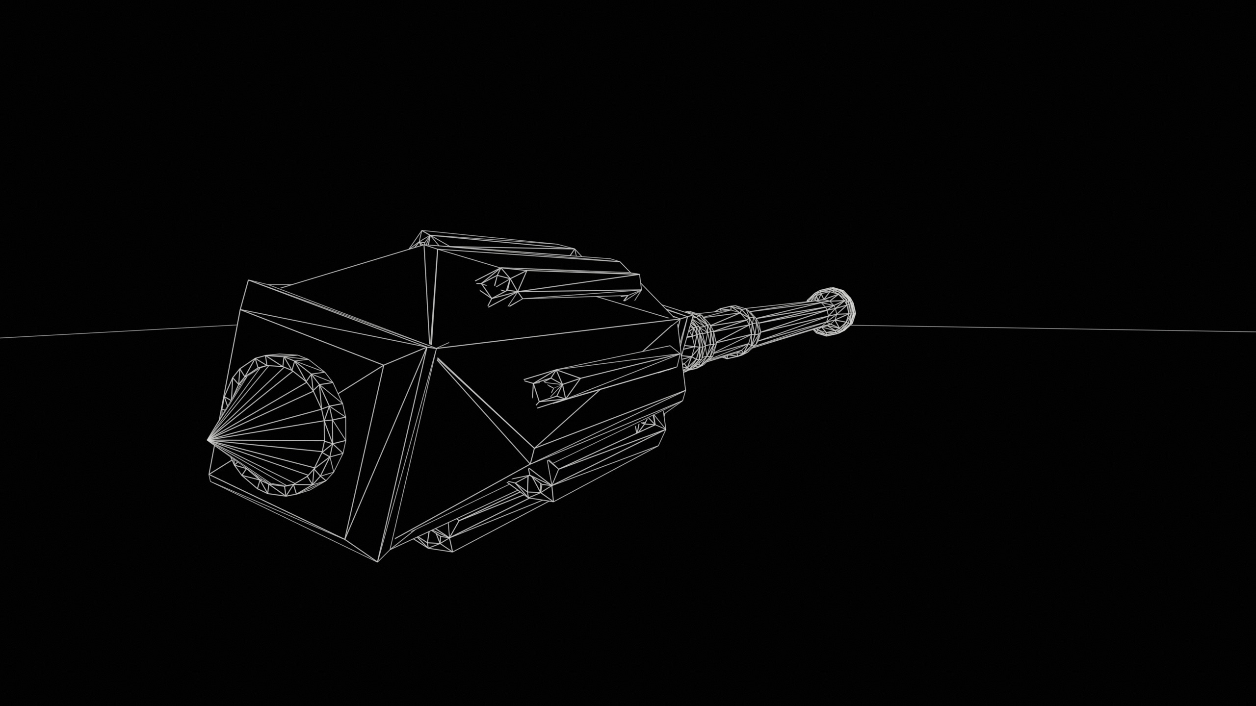 Game Ready necrotic mace Low-poly 3D model_18