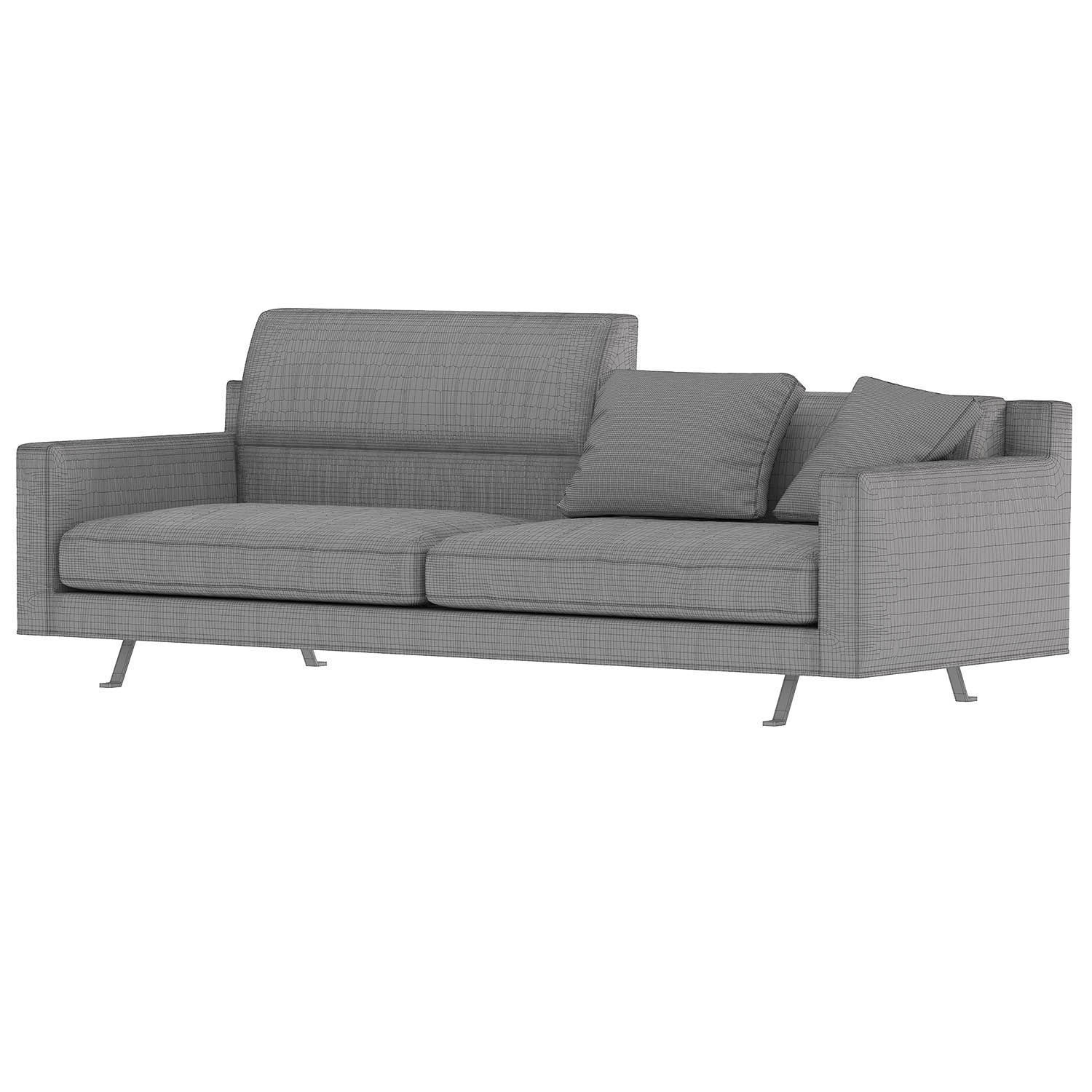 James Frigerio Salotti Sofa Low-poly 3D model_5