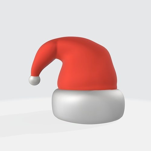 Santa Claus hat 3D model