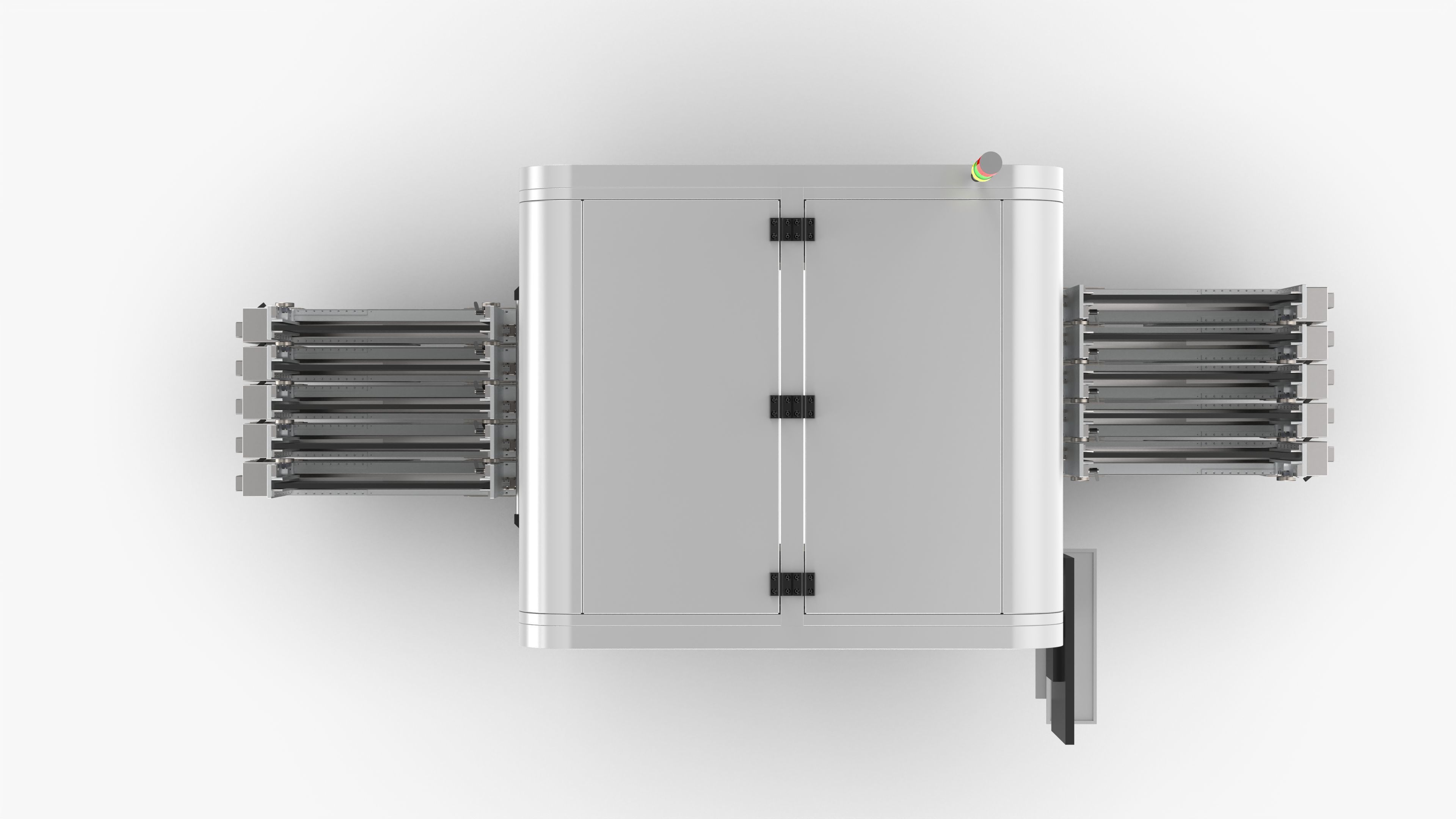 Automatic Special-Shaped Inserting PCB Board Machine 3D model_9