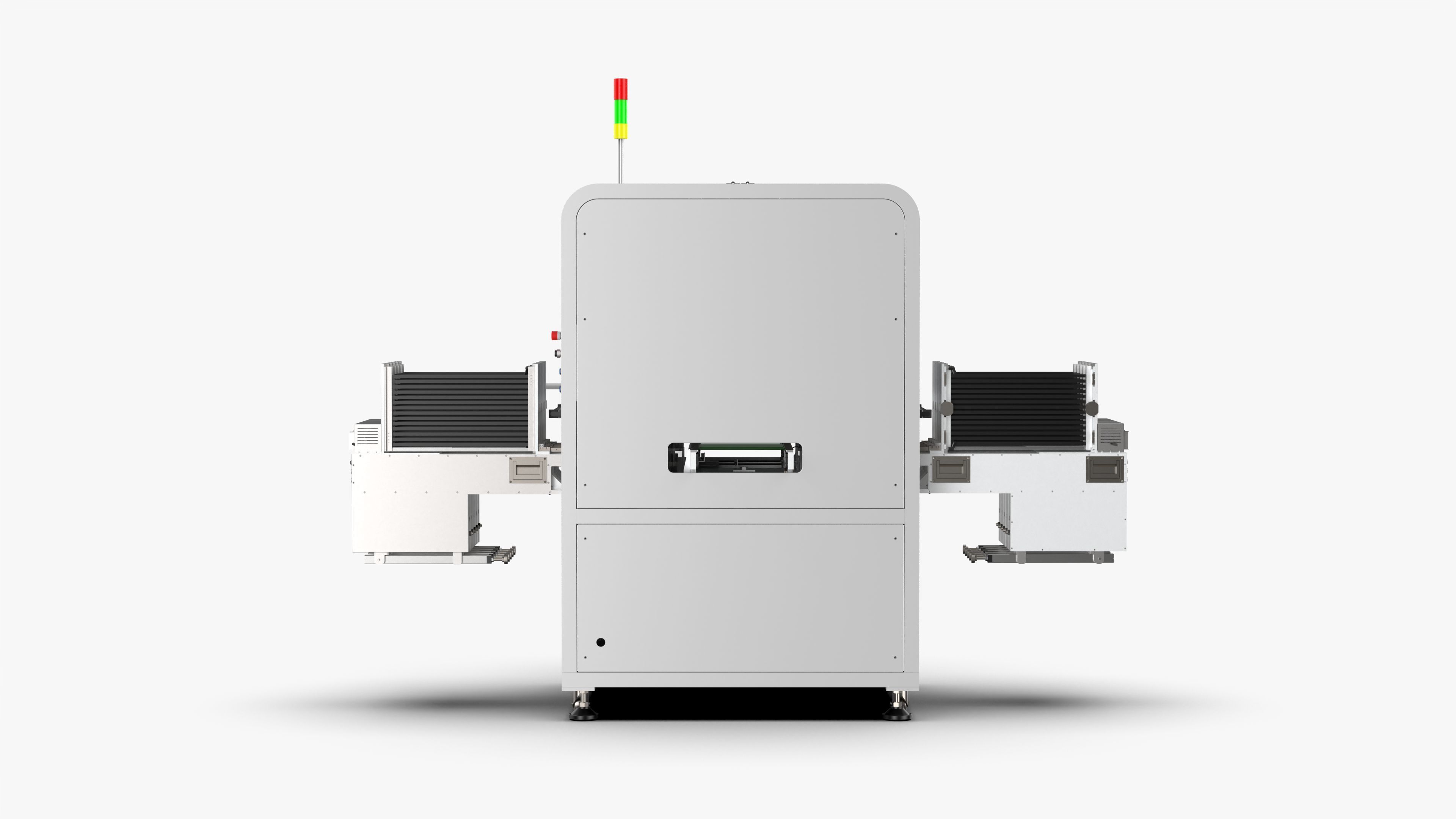 Automatic Special-Shaped Inserting PCB Board Machine 3D model_2