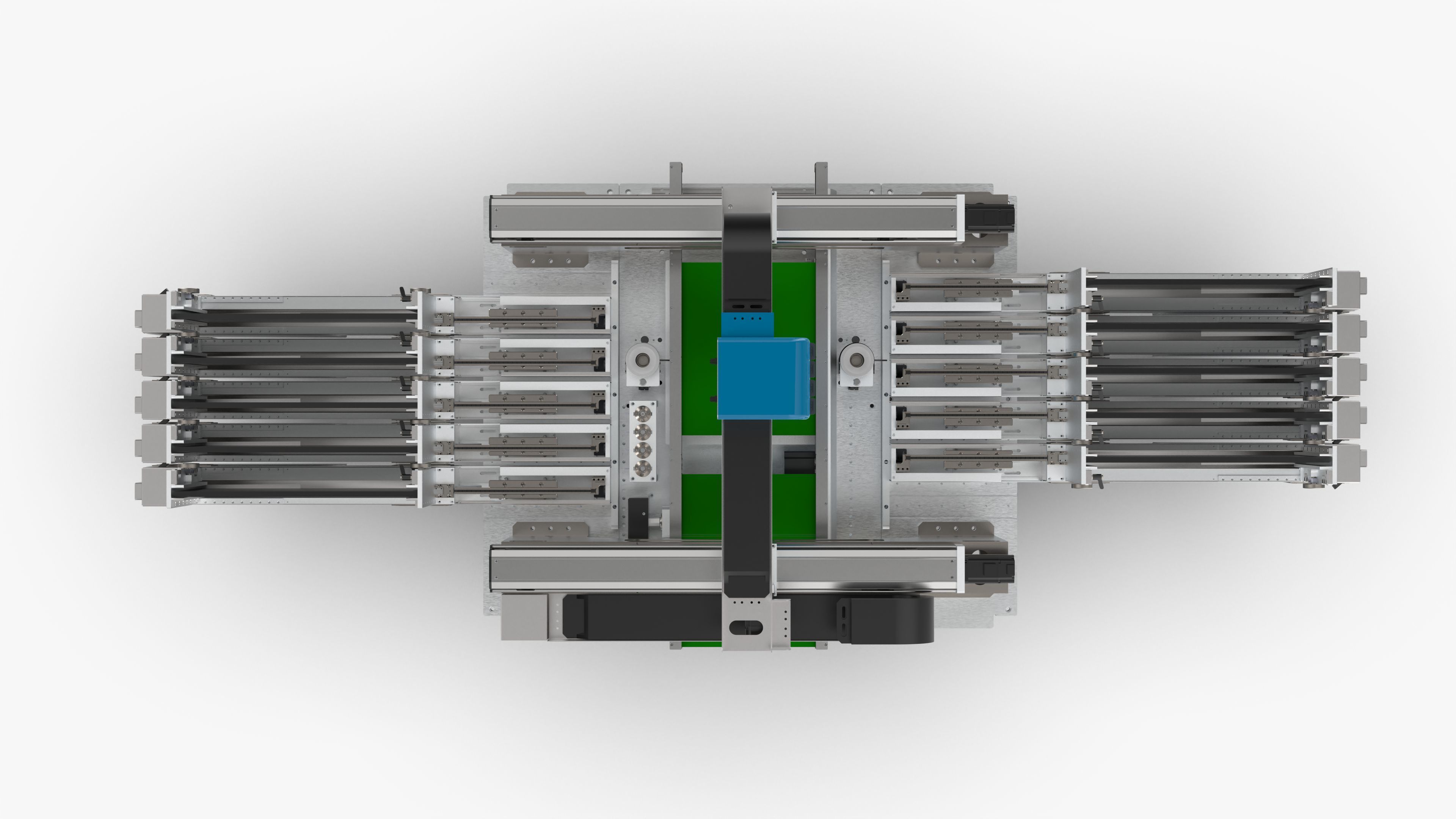 Automatic Special-Shaped Inserting PCB Board Machine 3D model_10