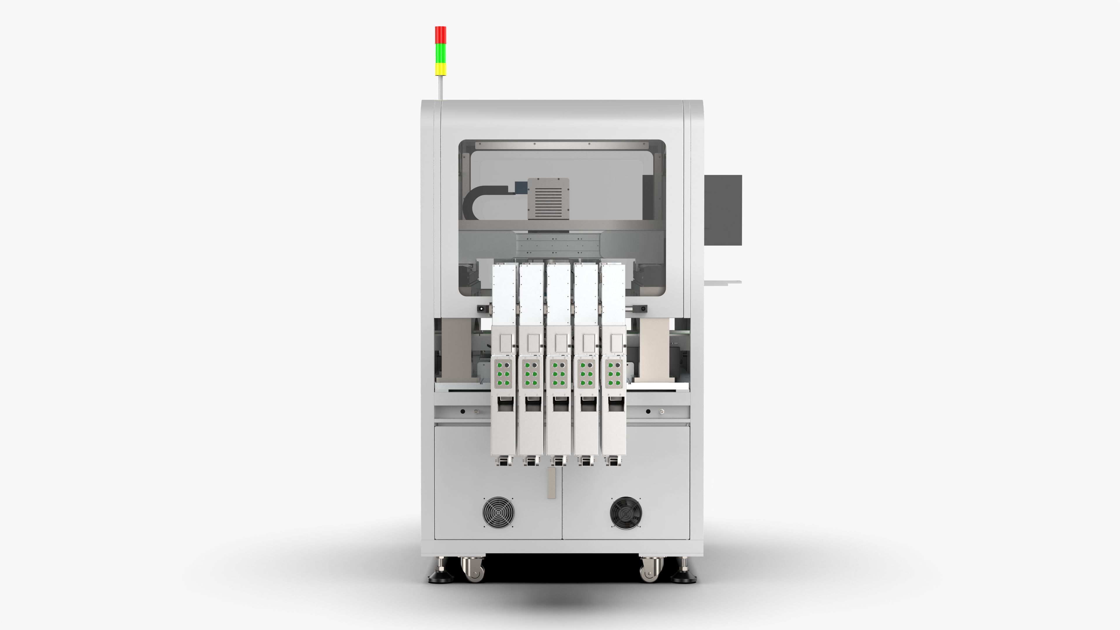 Automatic Special-Shaped Inserting PCB Board Machine 3D model_3
