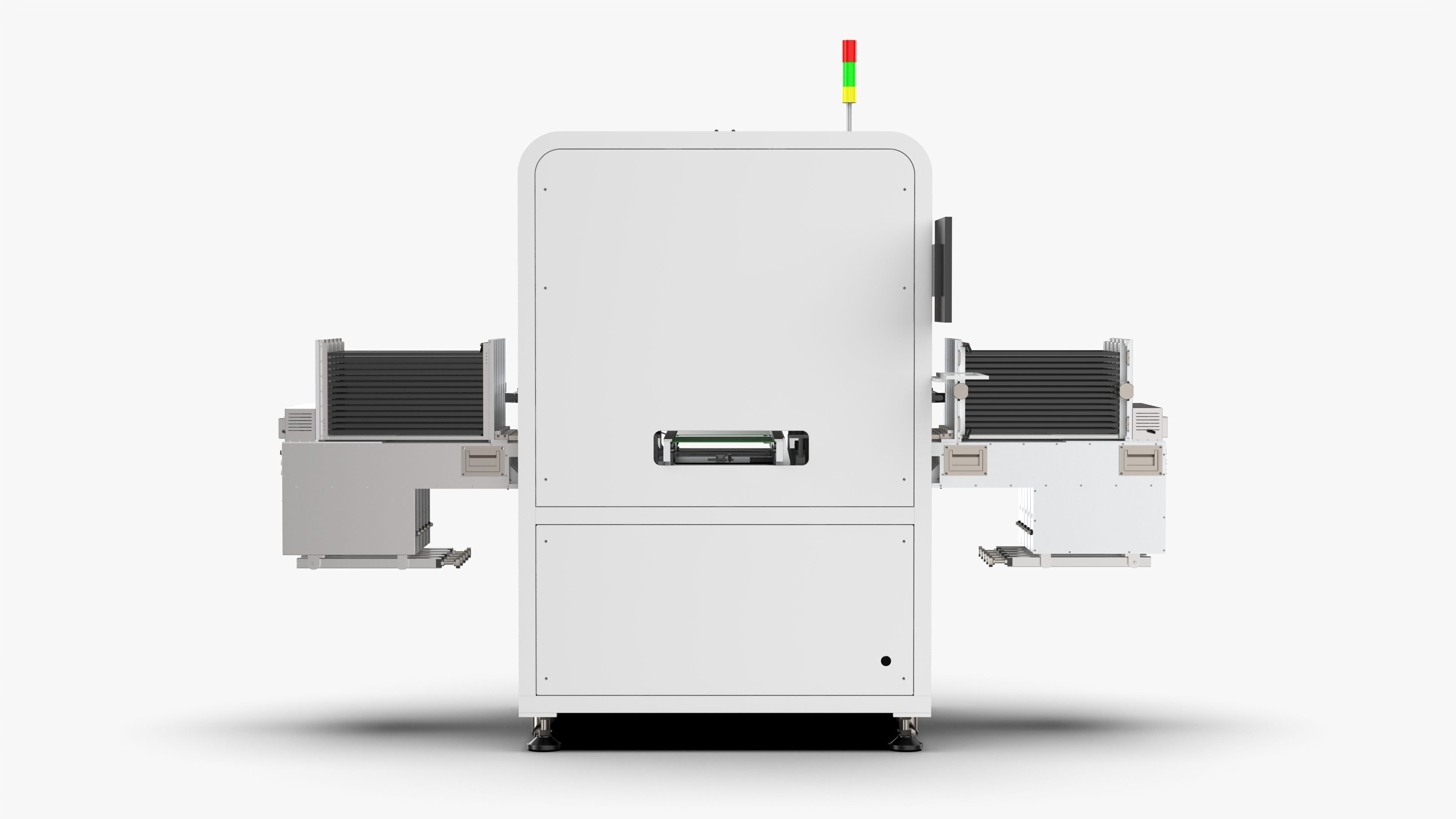 Automatic Special-Shaped Inserting PCB Board Machine 3D model_4