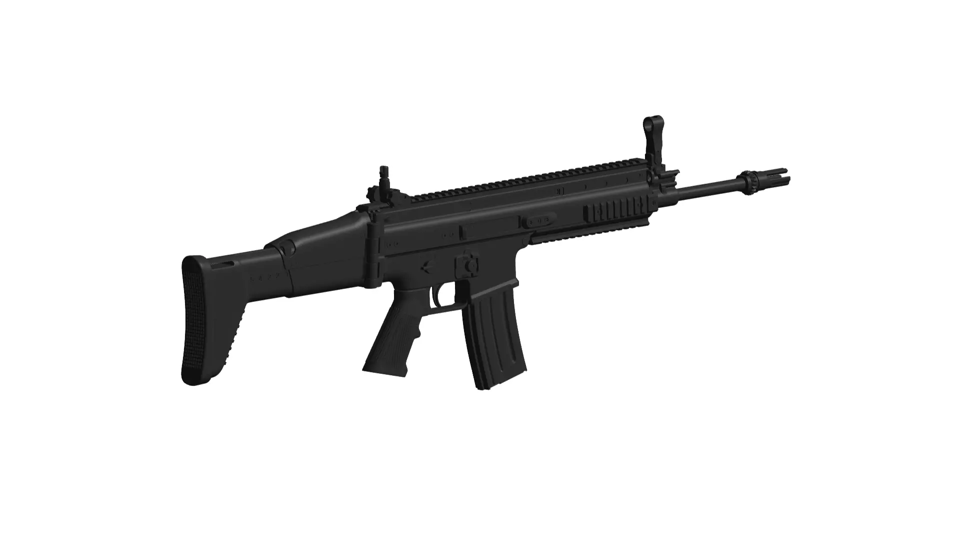 FN SCAR 3D model_0
