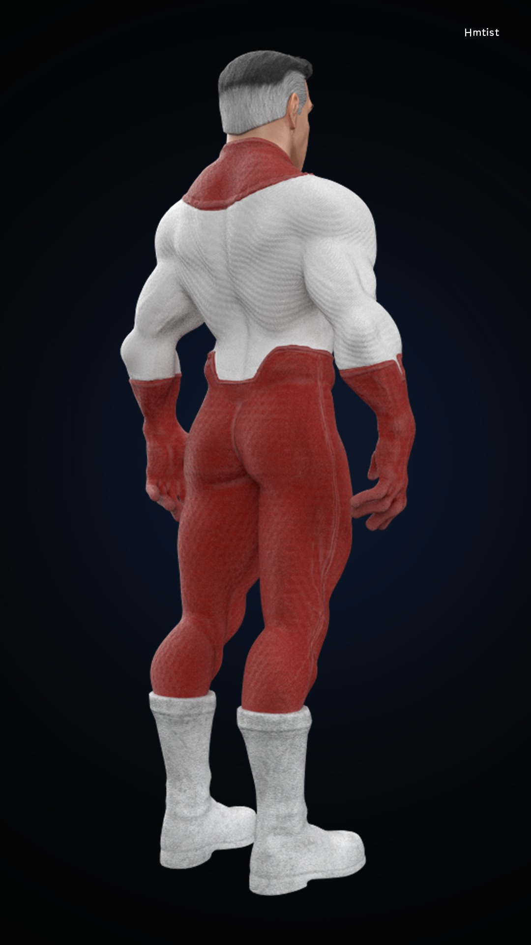 3D Omni Man Game Character 3D model_10