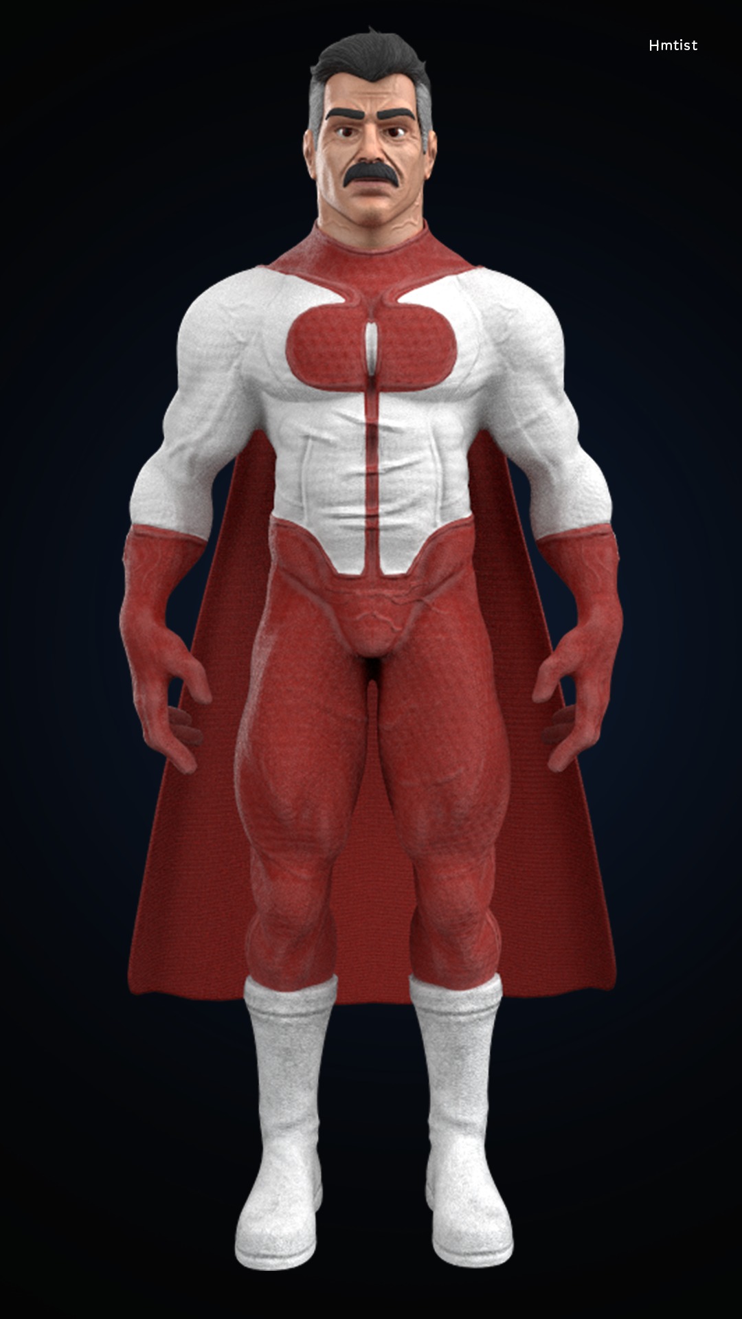 3D Omni Man Game Character 3D model_5