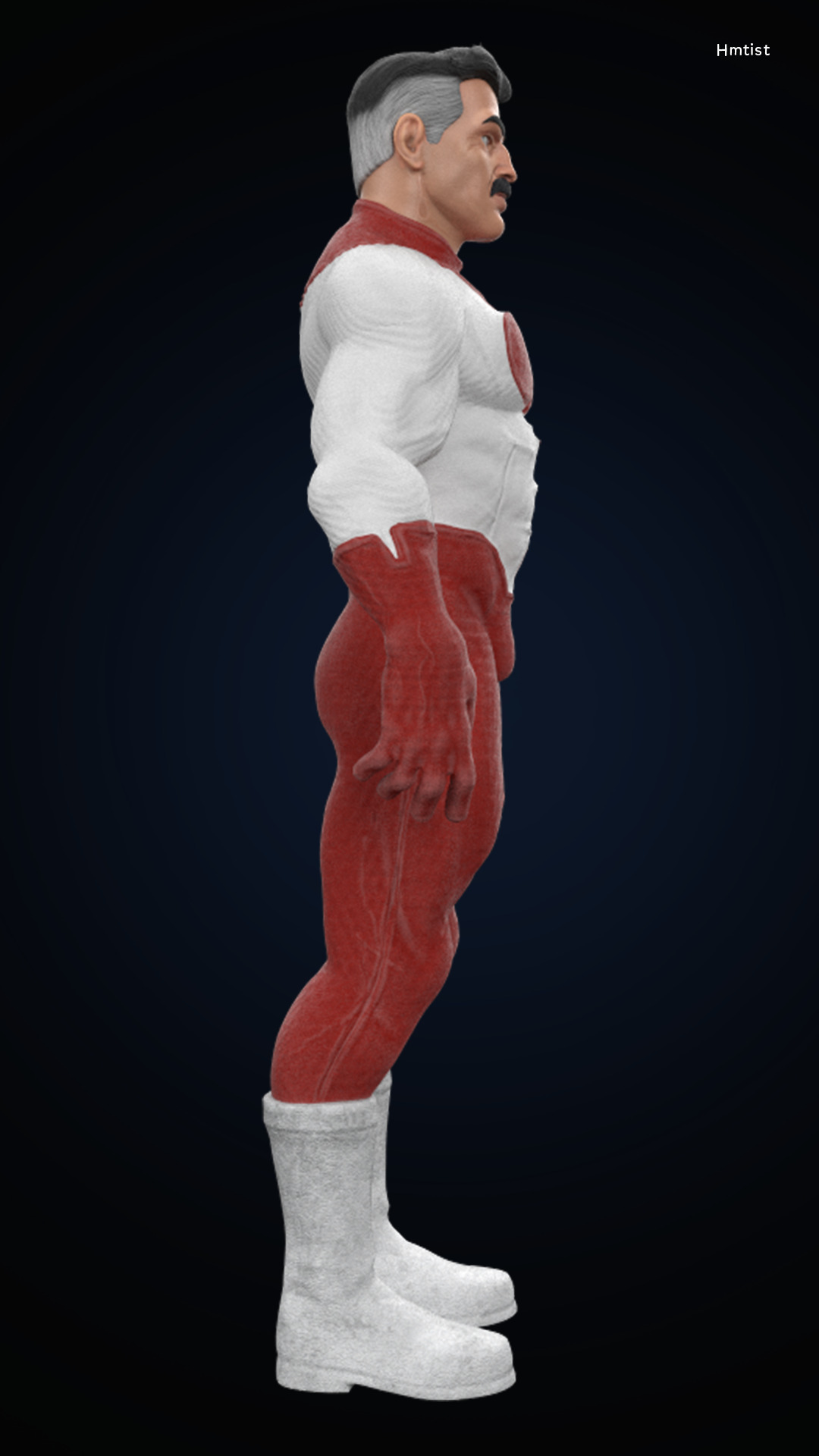 3D Omni Man Game Character 3D model_9