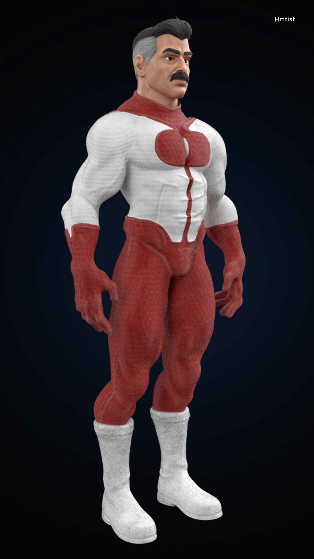 3D Omni Man Game Character 3D model_8