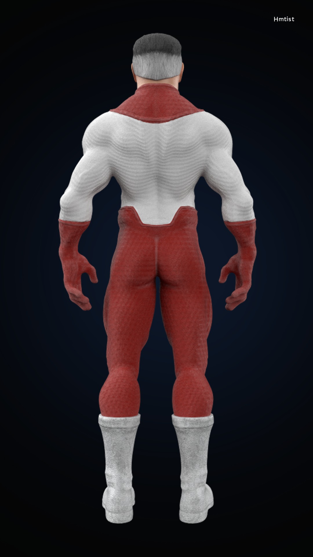 3D Omni Man Game Character 3D model_11