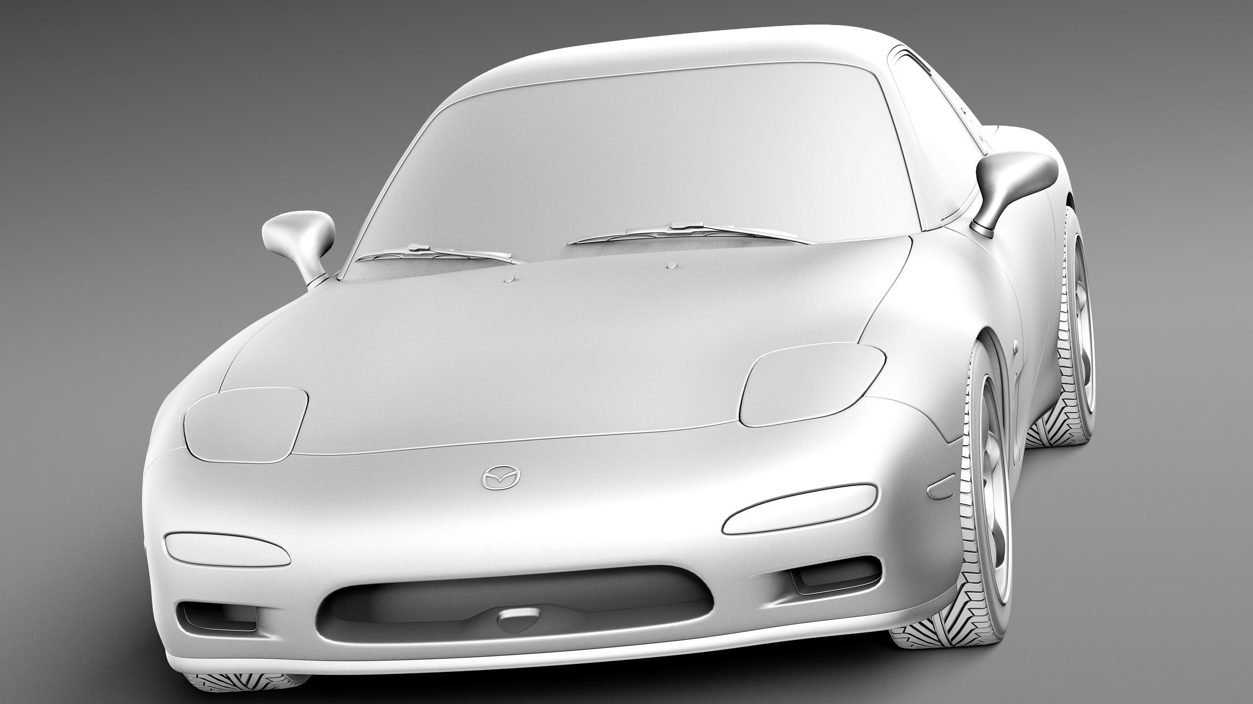 Mazda RX-7 1992-1996 3D model_9