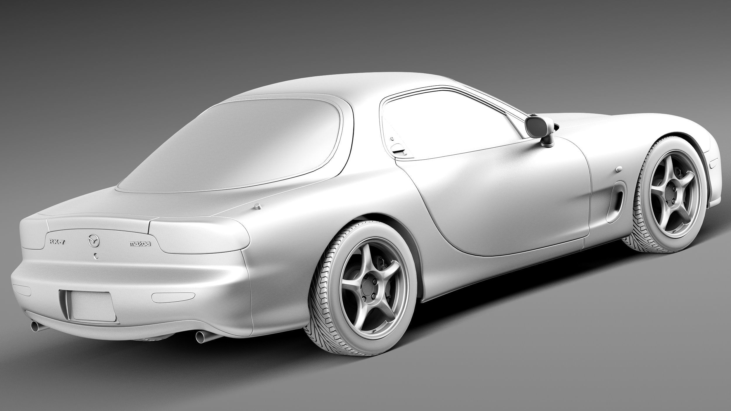 Mazda RX-7 1992-1996 3D model_12