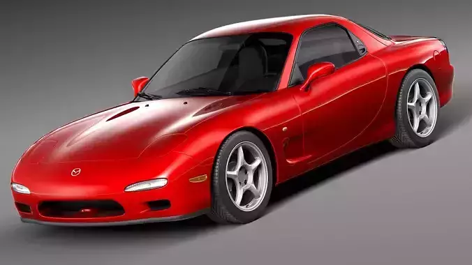 Mazda RX-7 1992-1996 3D model