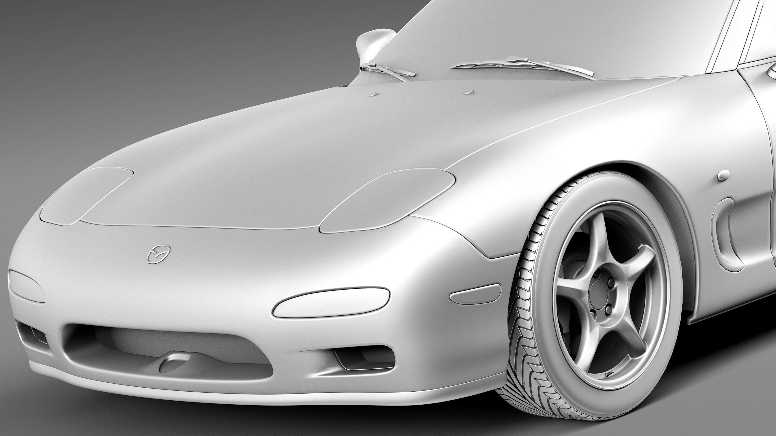 Mazda RX-7 1992-1996 3D model_10