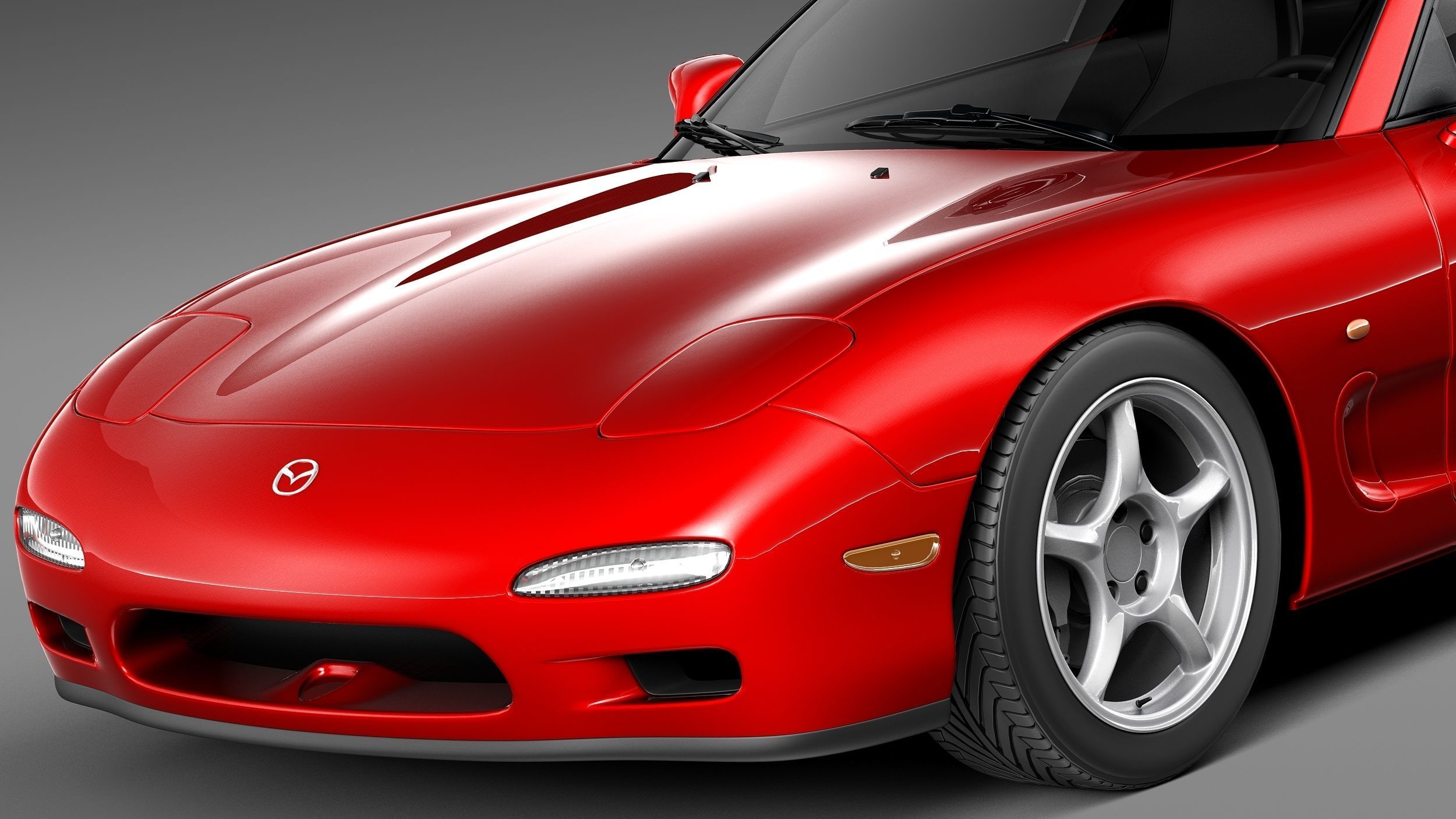 Mazda RX-7 1992-1996 3D model_2
