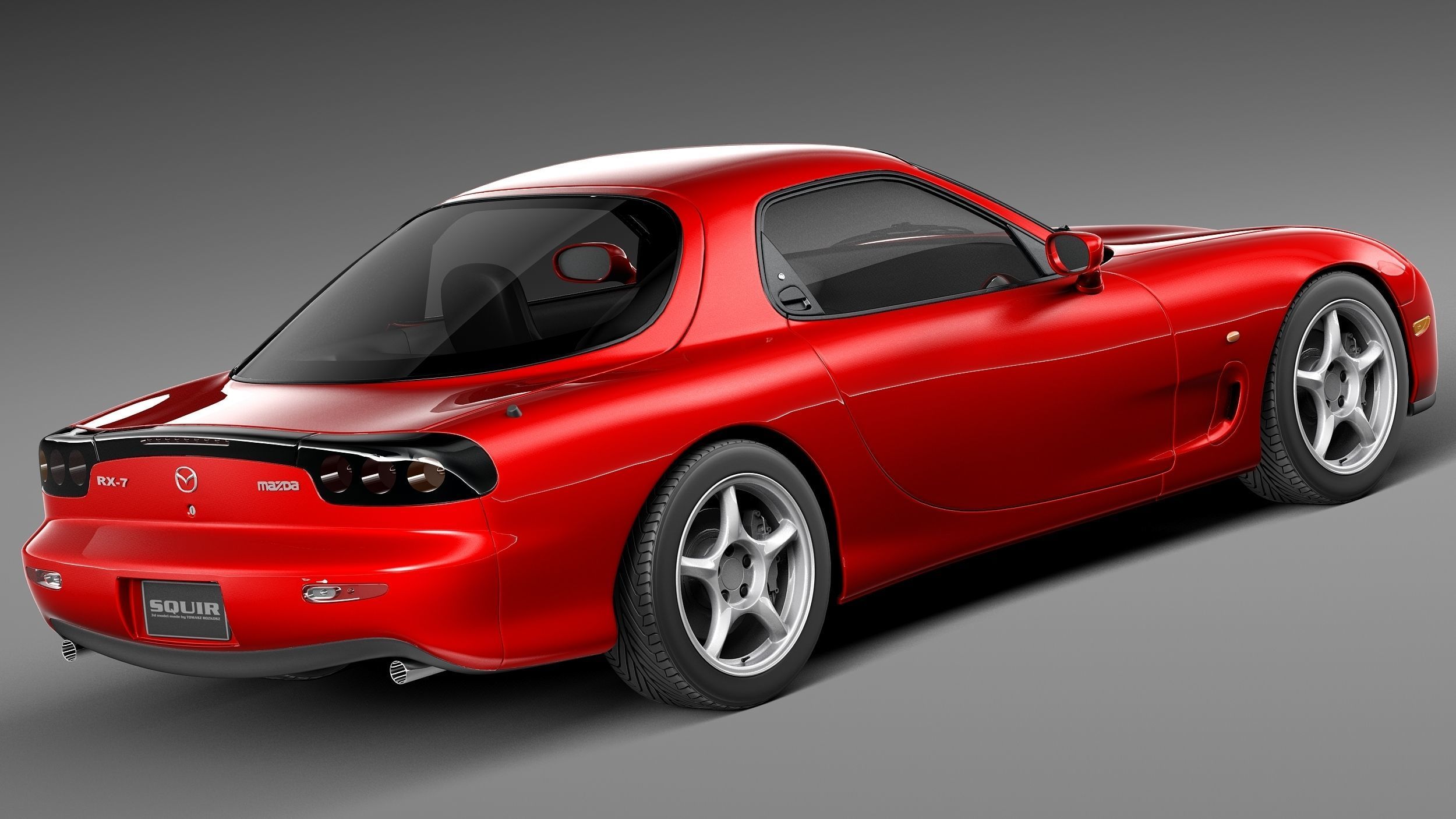 Mazda RX-7 1992-1996 3D model_4