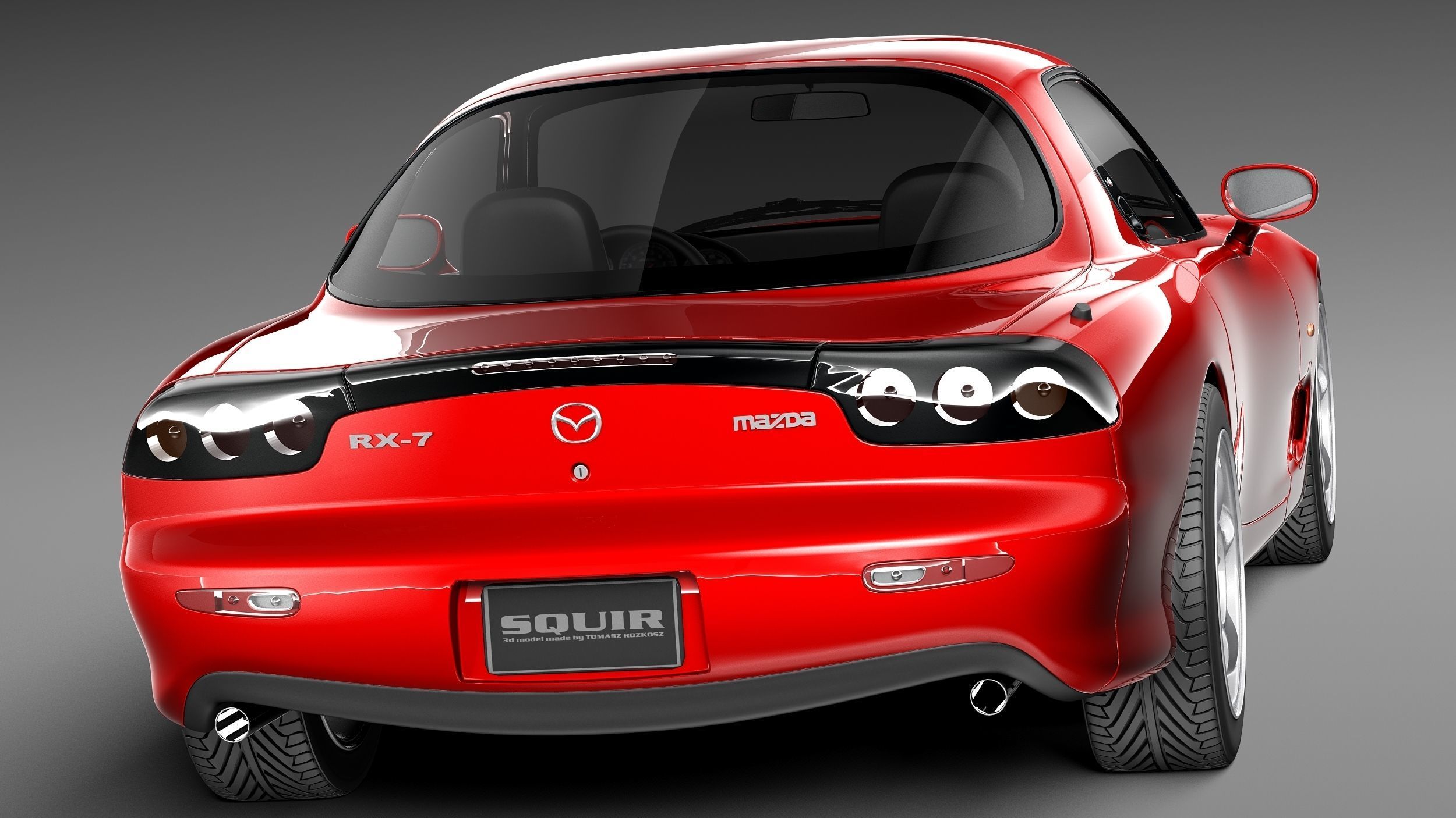 Mazda RX-7 1992-1996 3D model_5