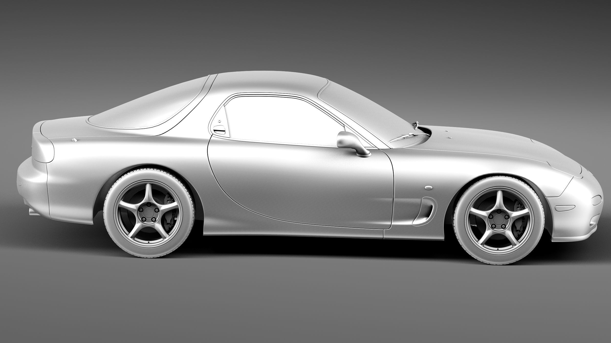 Mazda RX-7 1992-1996 3D model_14