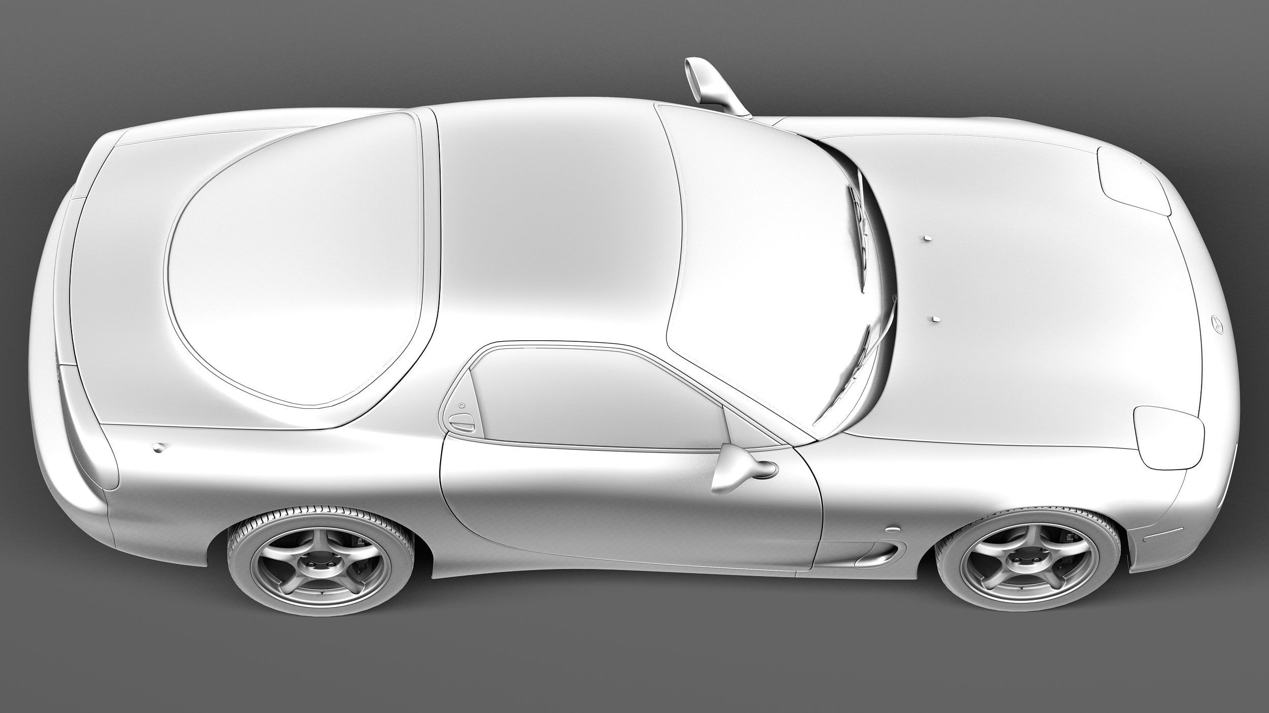 Mazda RX-7 1992-1996 3D model_15