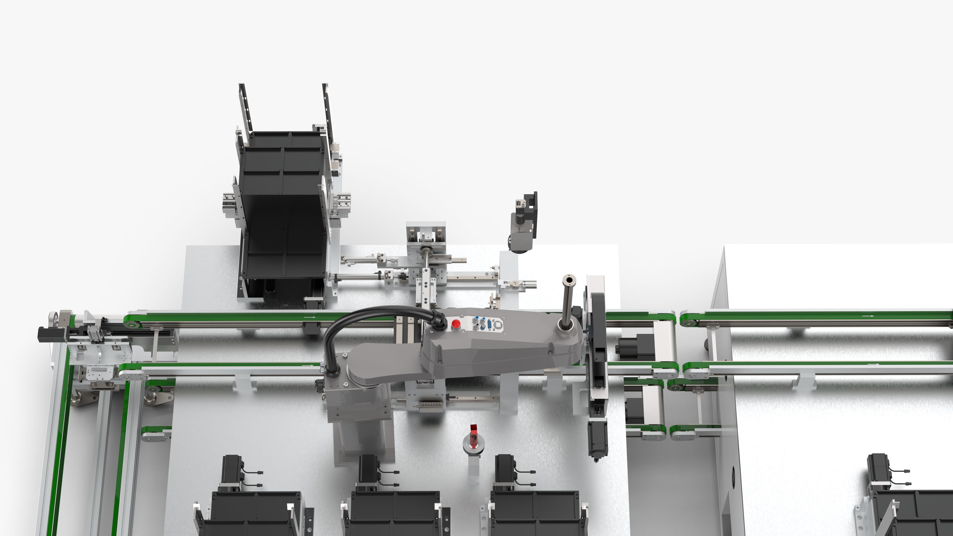 Automatic 8-Channel TR Component Integrated Assembly Line 3D model_37