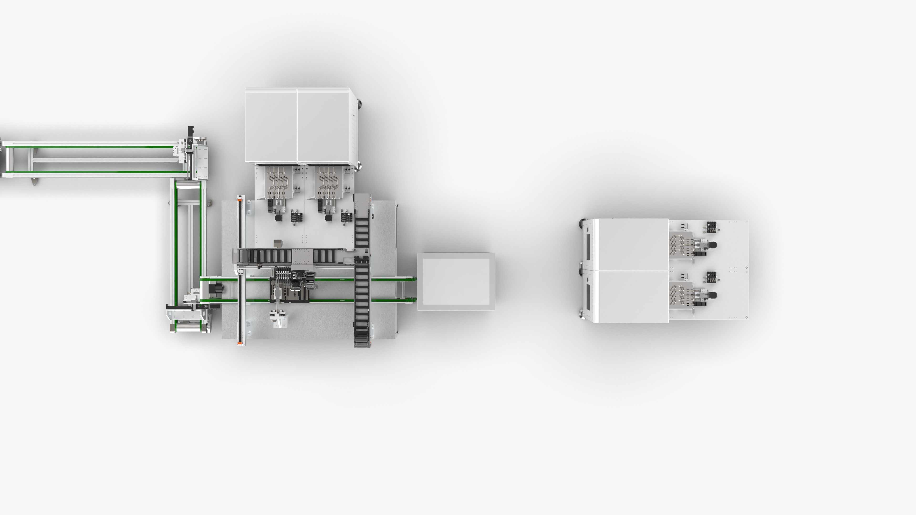Automatic 8-Channel TR Component Integrated Assembly Line 3D model_12